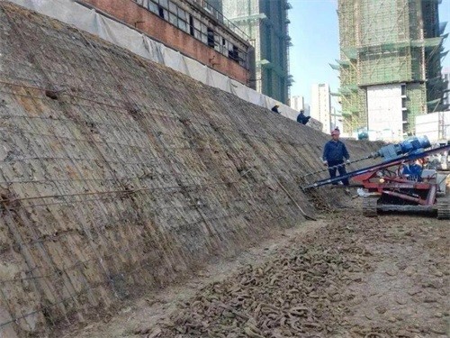 龙湾建筑边坡支护